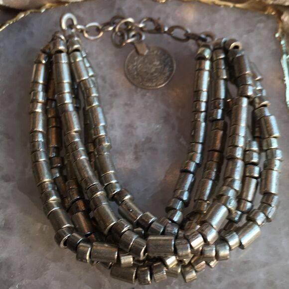 SILVER CYLINDER Streamer Bracelet! - Picture 16 of 16